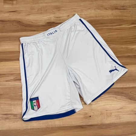 Vintage Puma Italien Fusball Shorts Rare 12/13