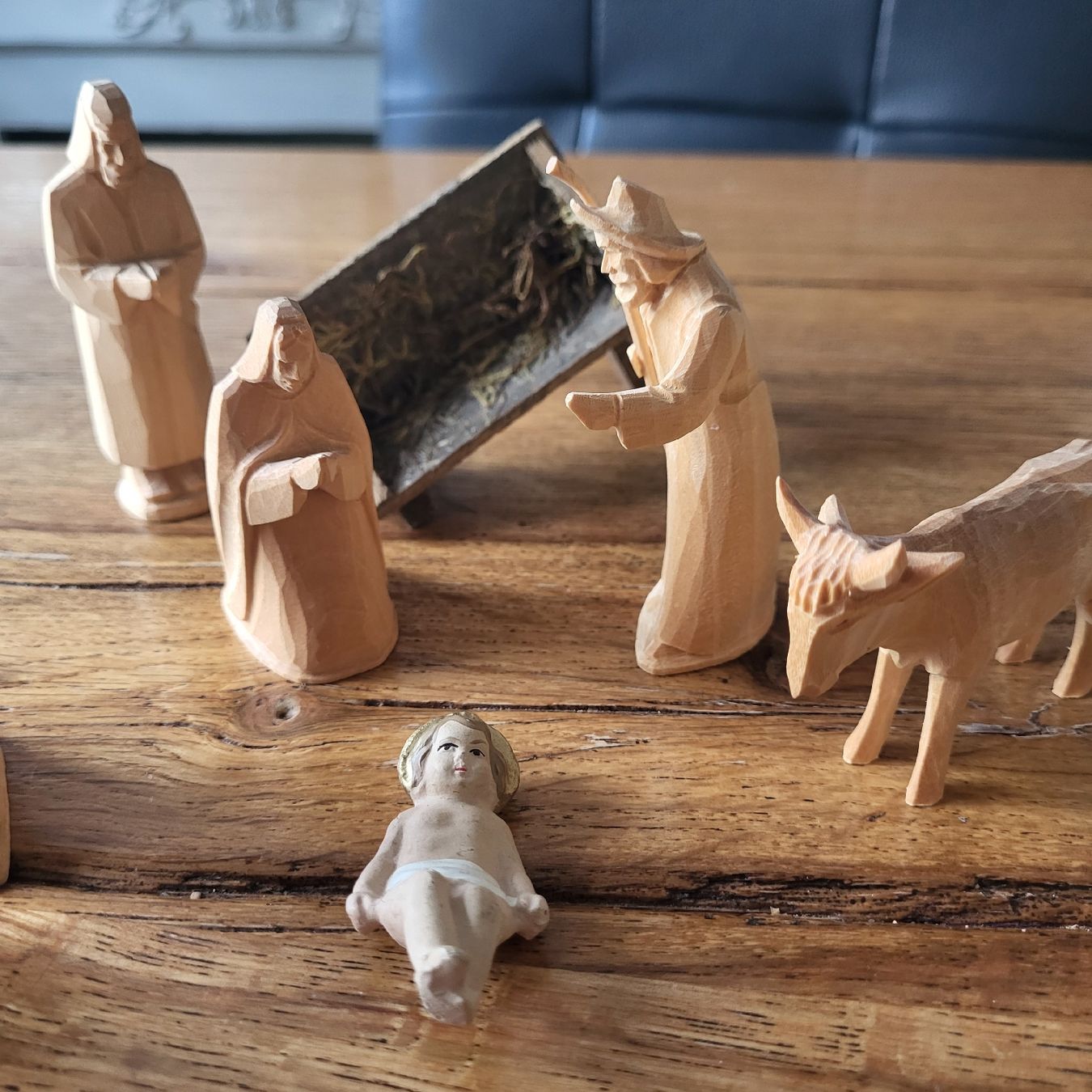 Statuette: Krippenfiguren Holz – Usato da Kägiswil venduto da Megafi56 2