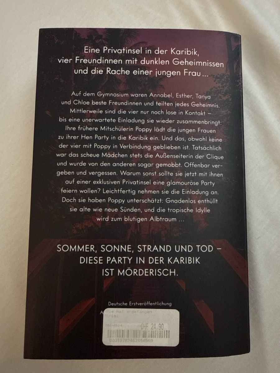 Libri: Sian Gilbert "Sie hat angefangen" - Sommerthriller! – Nuovo (secondo la descrizione) da Dättwil AG venduto da ele_g6vl 1