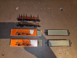 Märklin Rugenwagen Konvolut  mit OVP