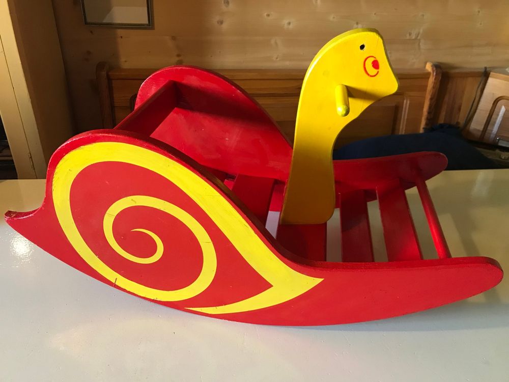 Wisa Gloria - escargot à Bascule en bois (D'occasion) à Courtételle pour CHF 30 - retrait