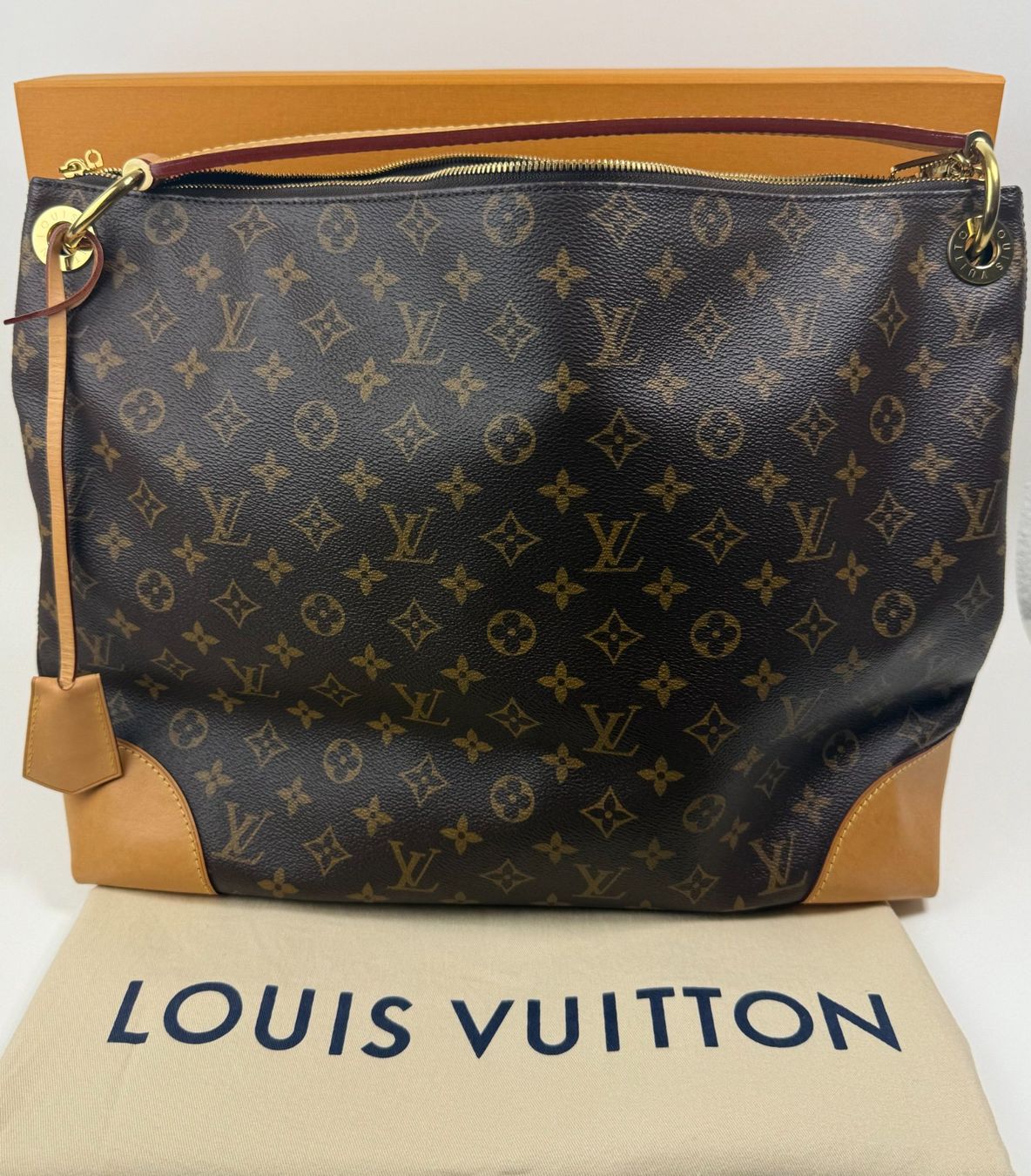 Louis Vuitton Borse da donna: Louis Vuitton Berri Berri MM Monogram Canvas – Usato da Sursee venduto da Justmibu 1