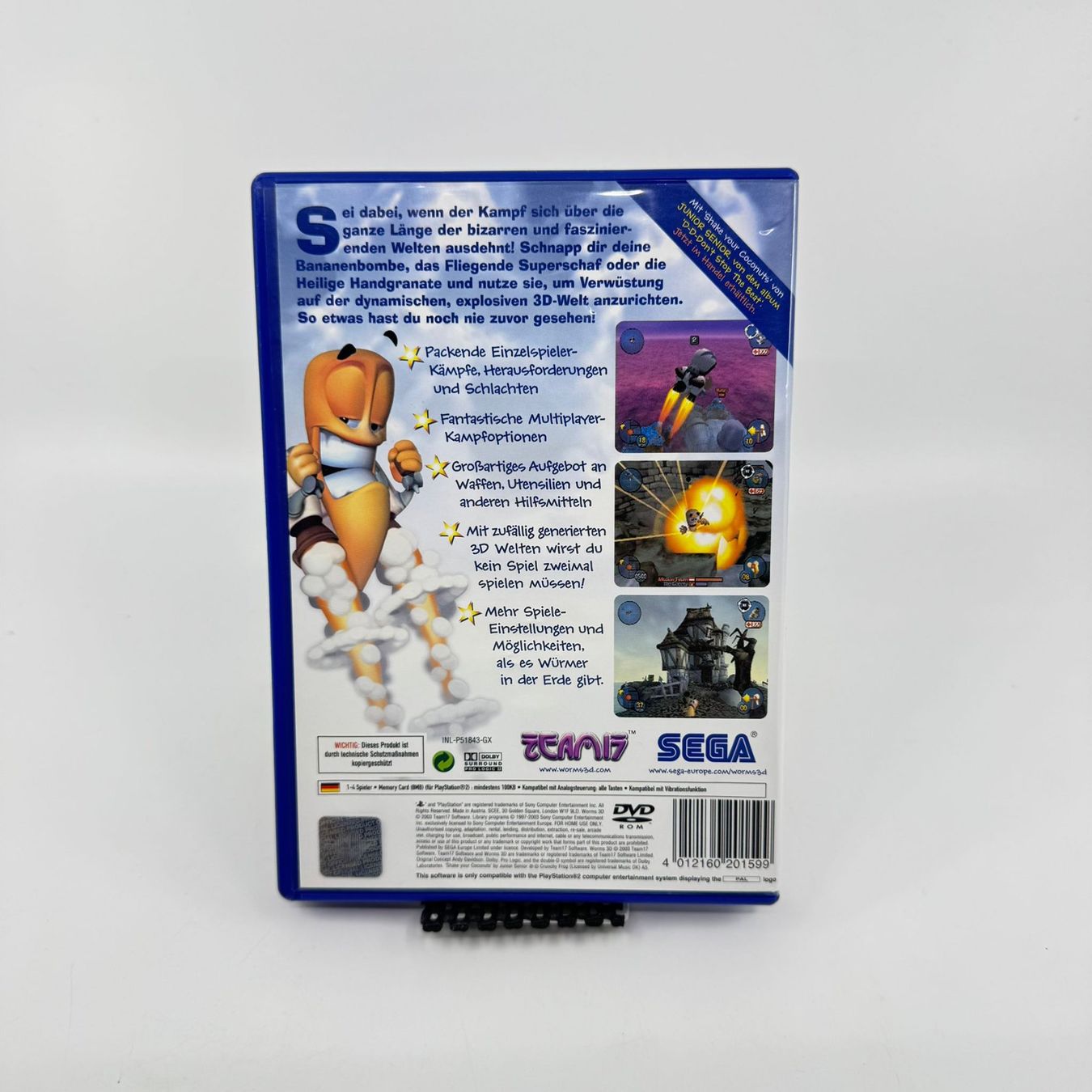 Giochi: Worms 3D (PS2) – Usato da Herisau venduto da Seyashop1 2