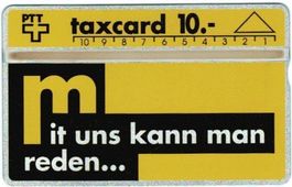 Taxcard 011F_02161 (K-30/34A) Marti Luzern ungebraucht