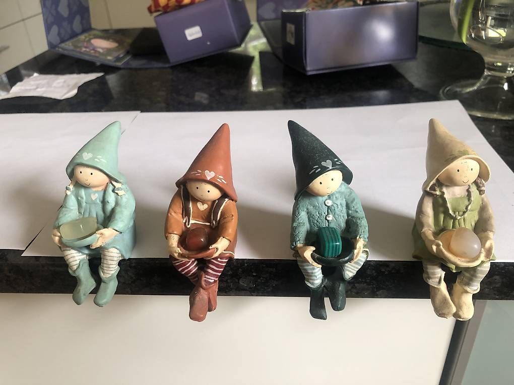 Statuette: 4 Stk. Gnomy's by Annekabouke – Usato da Jens venduto da han_mx5s 2