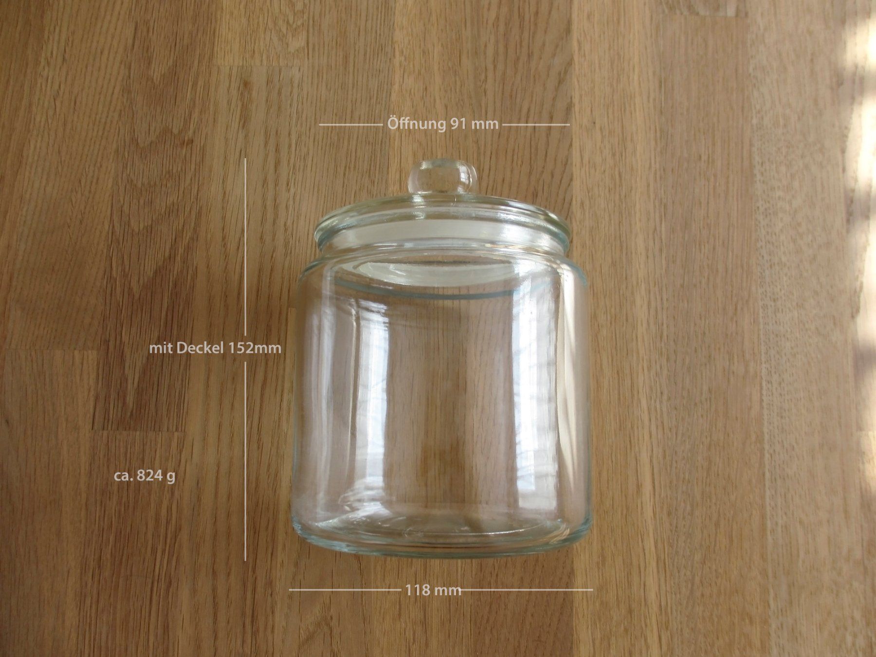 Behälter & Ähnliches: 2 Glas Dosen mit Deckel Behälter Nespressokapseln / Esswaren – Neu (gemäss Beschreibung) aus Winterthur von Nooitgedagt 7
