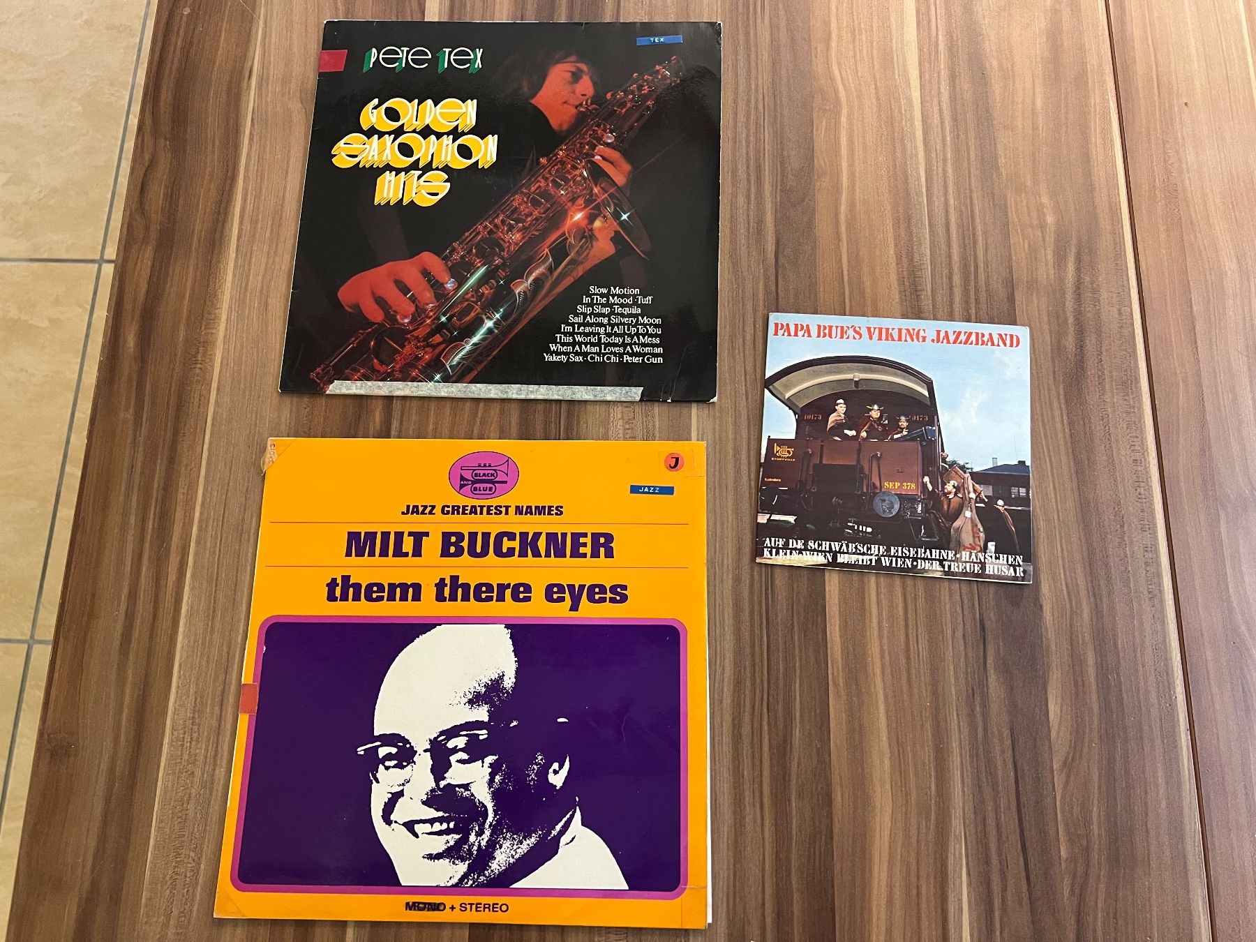 Dischi in vinile: 3x LP SCHALLPLATTEN JAZZ – Usato da chiasso venduto da Wulli