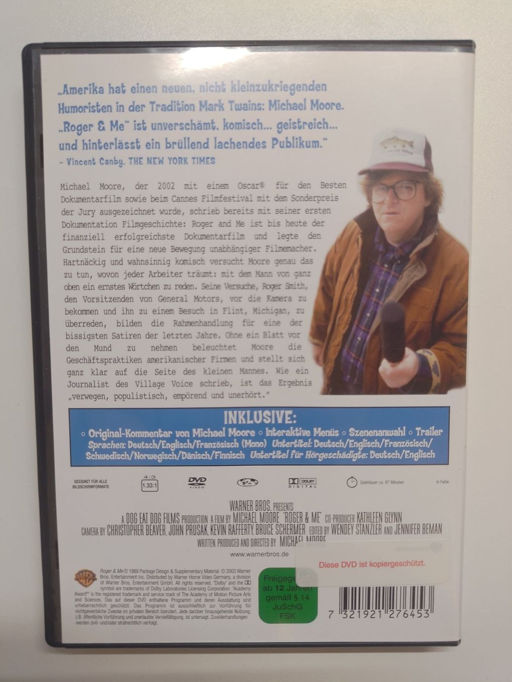 Alle DVDs: ROGER AND ME / ROGER & ME – Gebraucht aus Liestal von Kratzilla 2
