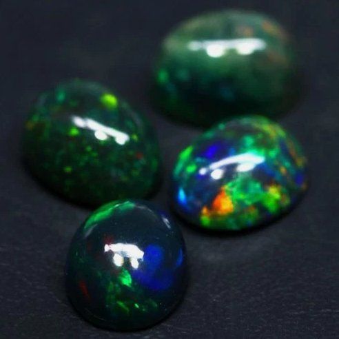 Edelsteine: Natural Ethiopian Black Opal #E5 – Neu (gemäss Beschreibung) aus Laupersdorf von J69T