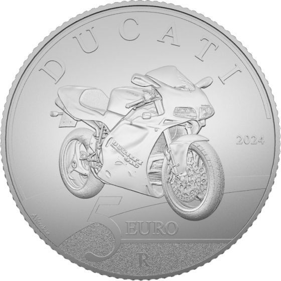 Tutti le monete: Ducati Commemorative Coin Series 2024 – Usato da Chapelle-s-Moudon venduto da gerryp 2