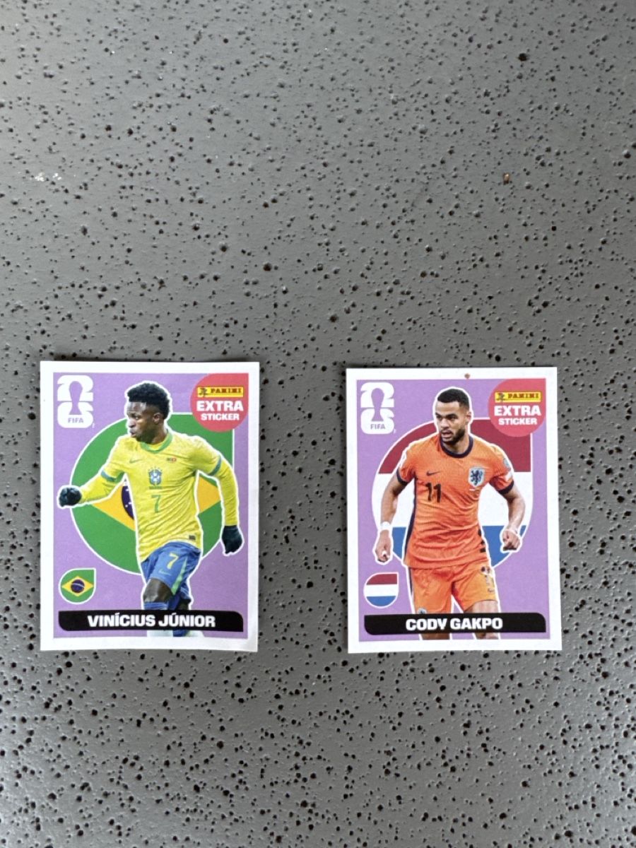 Aufkleber: Extra Sticker Vinicius & Cody – Neu (gemäss Beschreibung) aus Berneck von Sir_t