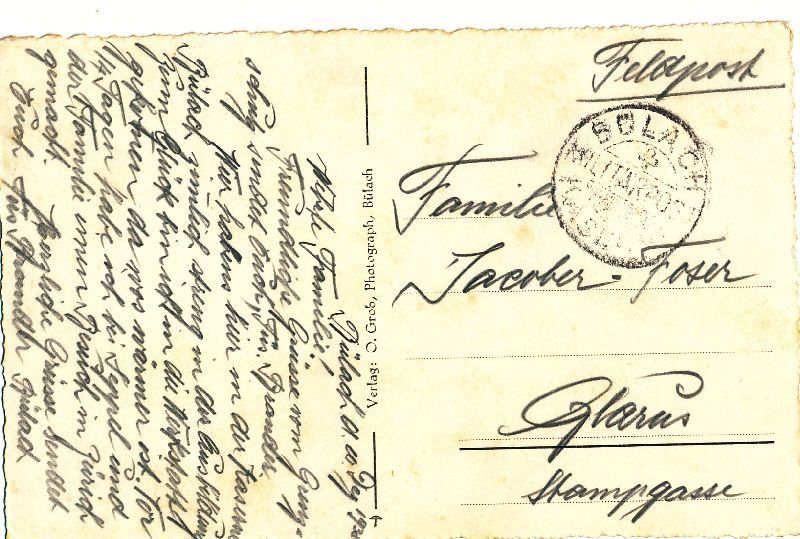 Cartoline postali: Bülach - Kaserne + 1938 Feldpost – Usato da Emmenbrücke venduto da teestube 1