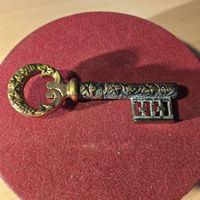 Schöner Weinöffner Schlüssel Flaschenöffner Deko 14 cm
