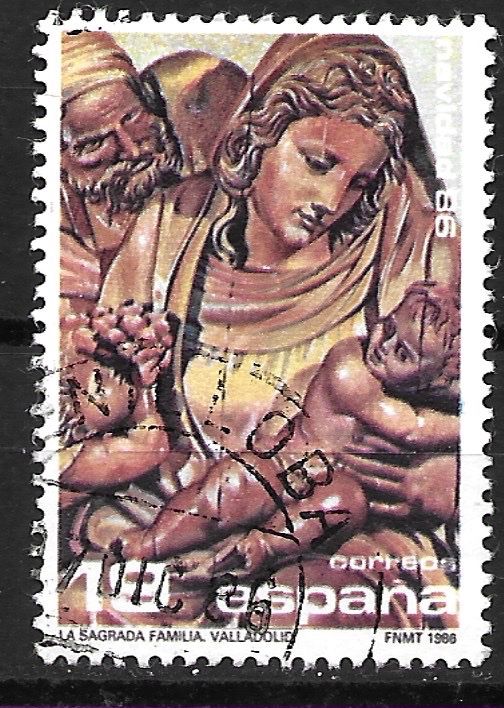 Alle Briefmarken: Spanien 1986: Weihnachten – Gebraucht aus Zürich von Rainstamps