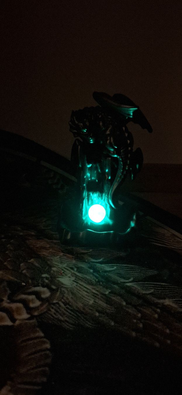 Tutte le decorazioni: Drachen Räucherbrunnen mit LED-Beleuchtung - Herbstdeko – Usato da Dietikon venduto da Miakitty 3