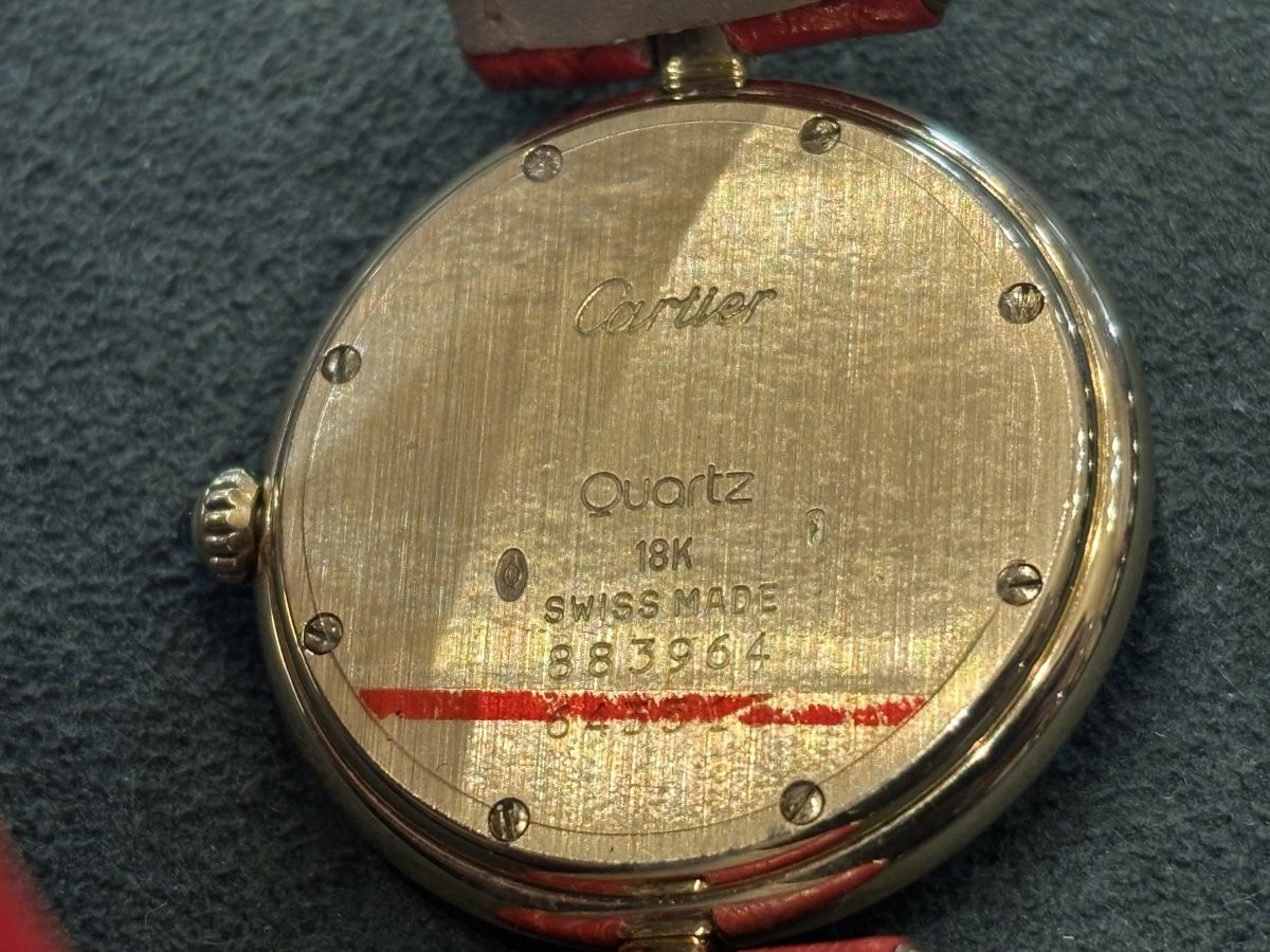 Cartier Uhren: Orologio Cartier in oro 30mm – Gebraucht aus Mendrisio von TicinoWatchLab 4