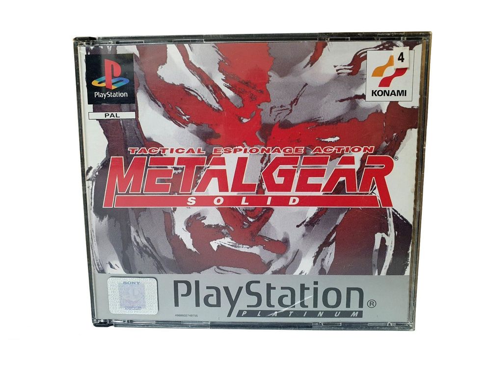 Metal Gear Solid : Missions Spéciales Sur PS1 - Version PAL Française - Complet CIB