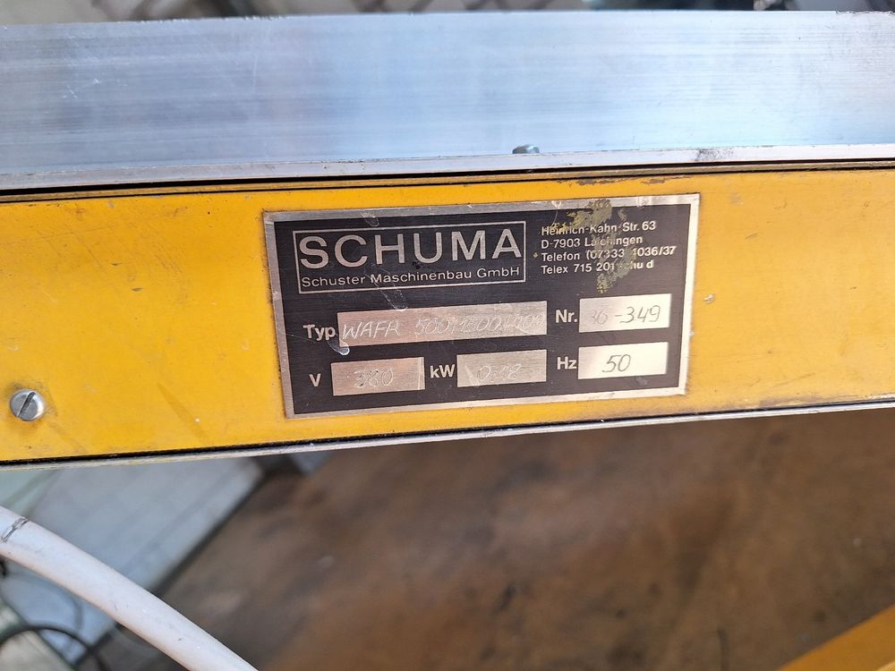 Förderband SCHUMA (Gebraucht) in Geroldswil für CHF 340 – nur Abholung ...