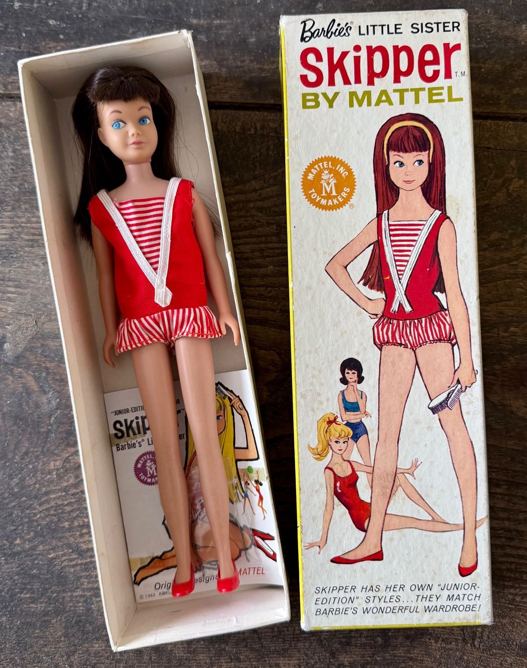 Bambole: Skipper + custodia + abiti vintage – Usato da Breganzona venduto da mas_tv72 6
