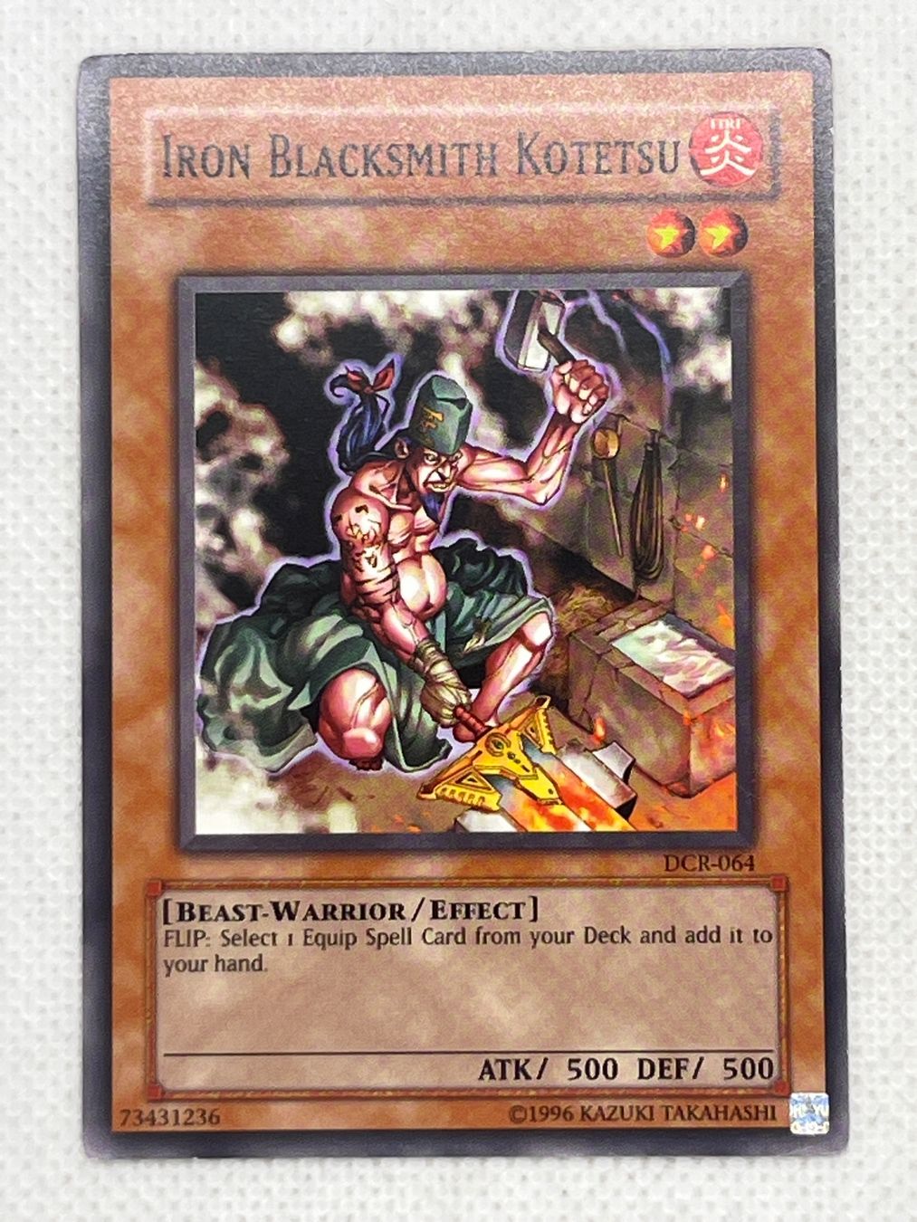 Yugioh Sammelbilder & Trading cards: Iron Blacksmith Kotetsu – Gebraucht aus Hinterkappelen von Kim1992