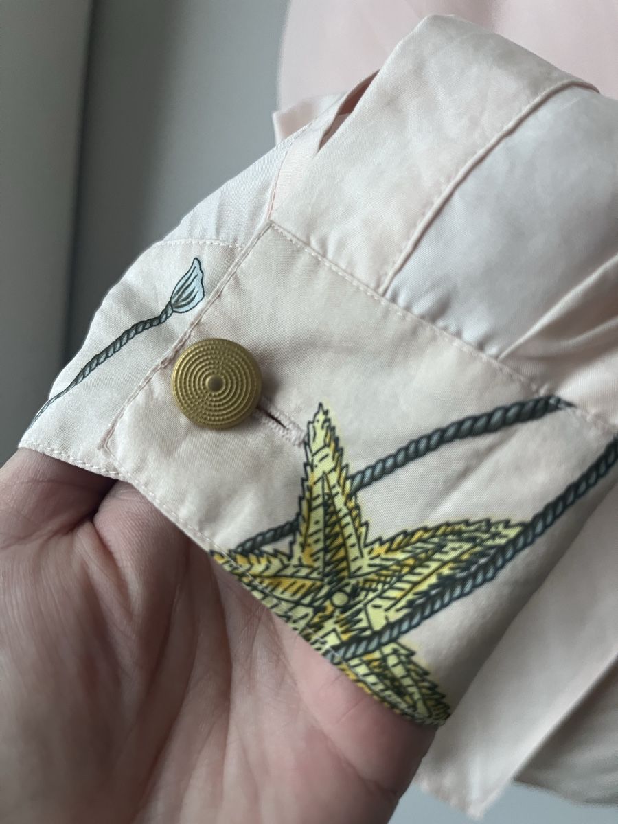 Blusen: Chemise soie rose imprimée - Été – Neu (gemäss Beschreibung) aus Zürich von ivi_aka_d 3