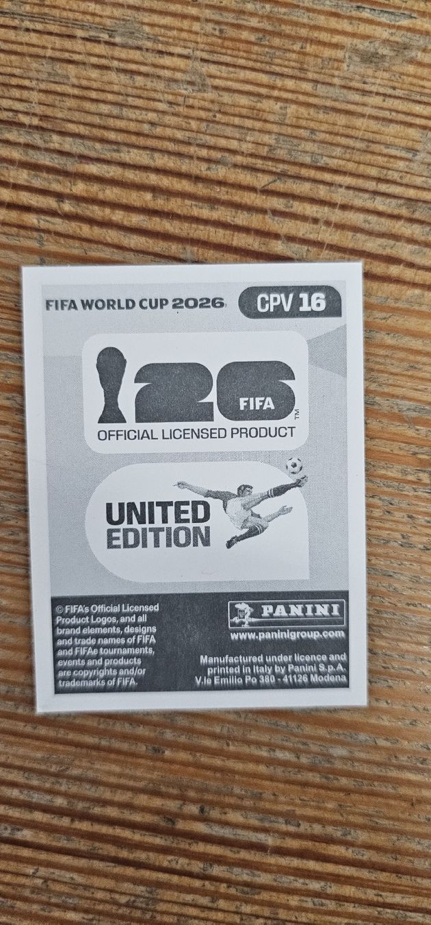 Panini Sammelbilder & Trading cards: Fifa World Cup Panini CPV 16 – Neu und originalverpackt aus Biel VS von volcom8702 1