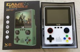 X6 Retro Handheld Spielkonsole [Weiss]