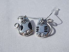 Ohrhänger 'Kätzchen', Modeschmuck / NEU