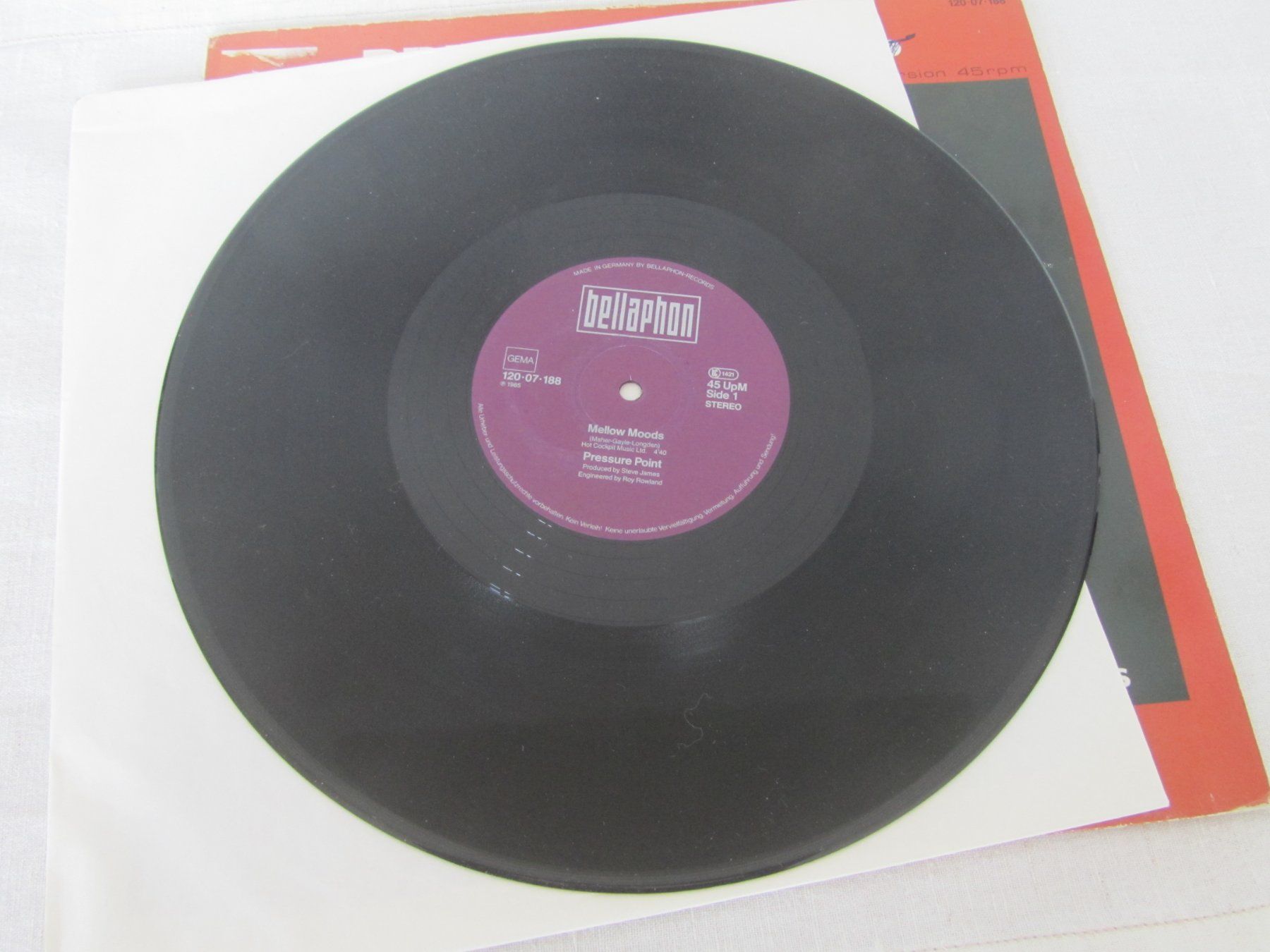 Dischi in vinile: PRESSURE POINT:  mellow moods/i need your love – Usato da Seengen venduto da mikelele 1