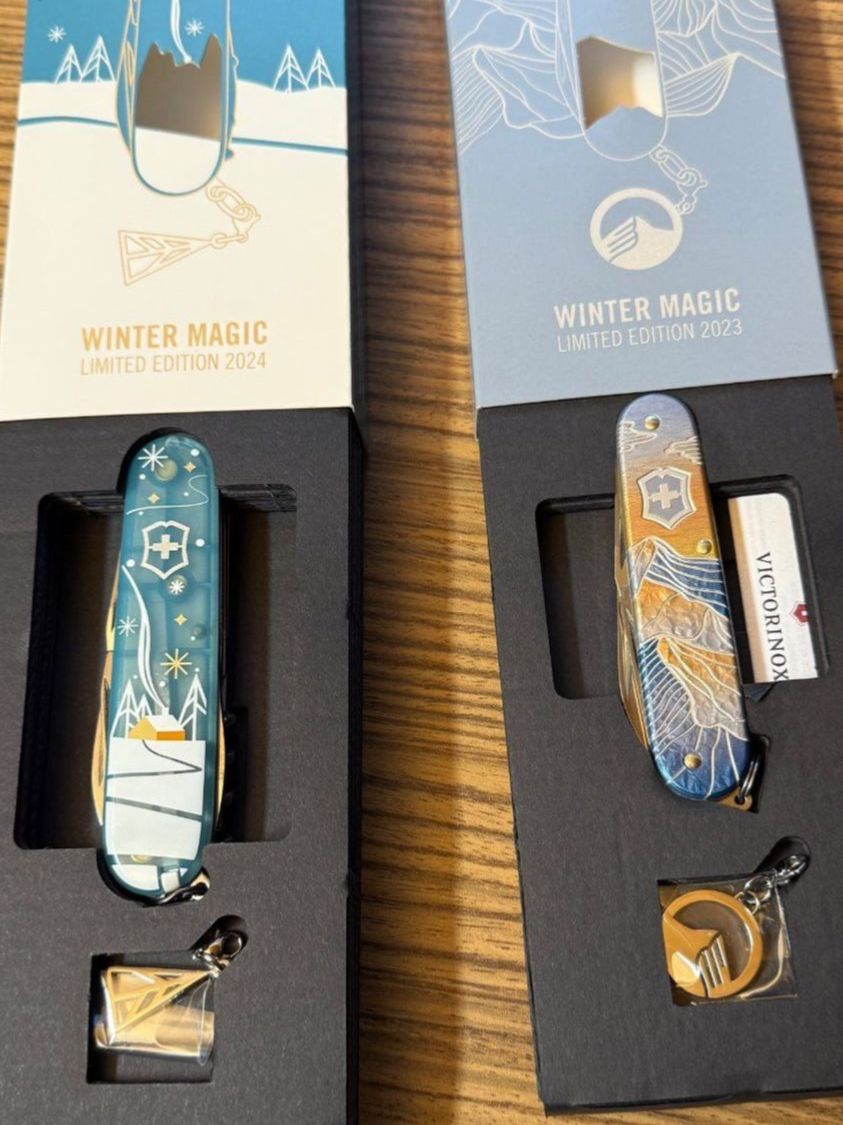 Victorinox Coltelli tascabile: Victorinox Winter Magic 2023 + 2024 LE – Nuovo e nell'imballaggio originale da Dallenwil venduto da jeni152