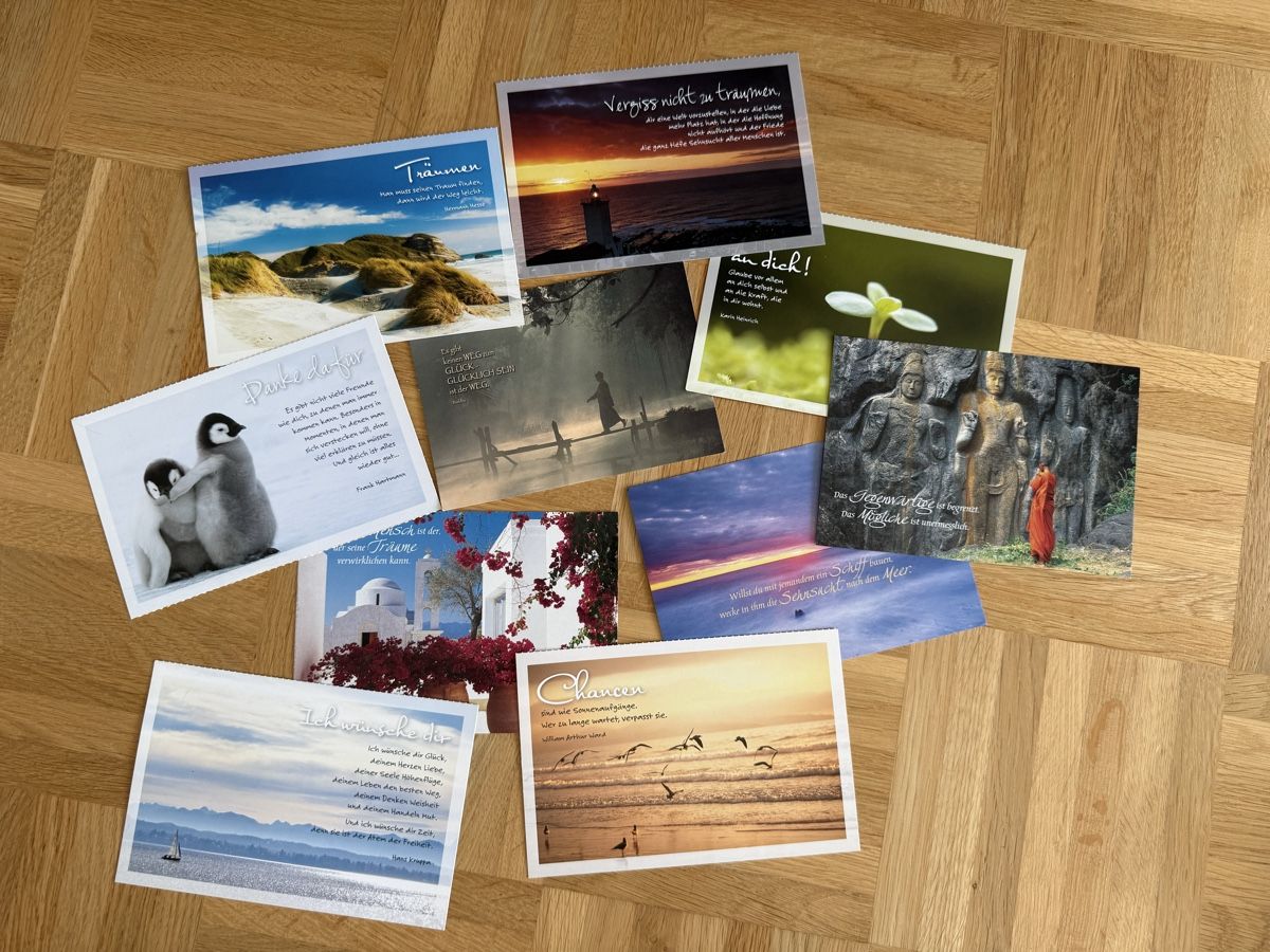 Cartoline: Postkarten Set, diverse Motive und Grössen – Nuovo (secondo la descrizione) da Thun venduto da tah_767v 6