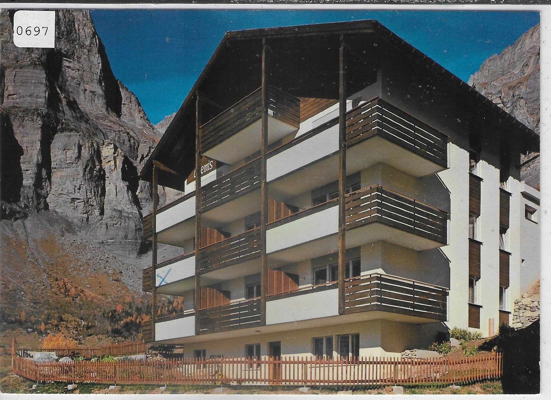 Cartoline postali: haus Artemis - Leukerbad – Usato da Ettingen venduto da Kartenplanet