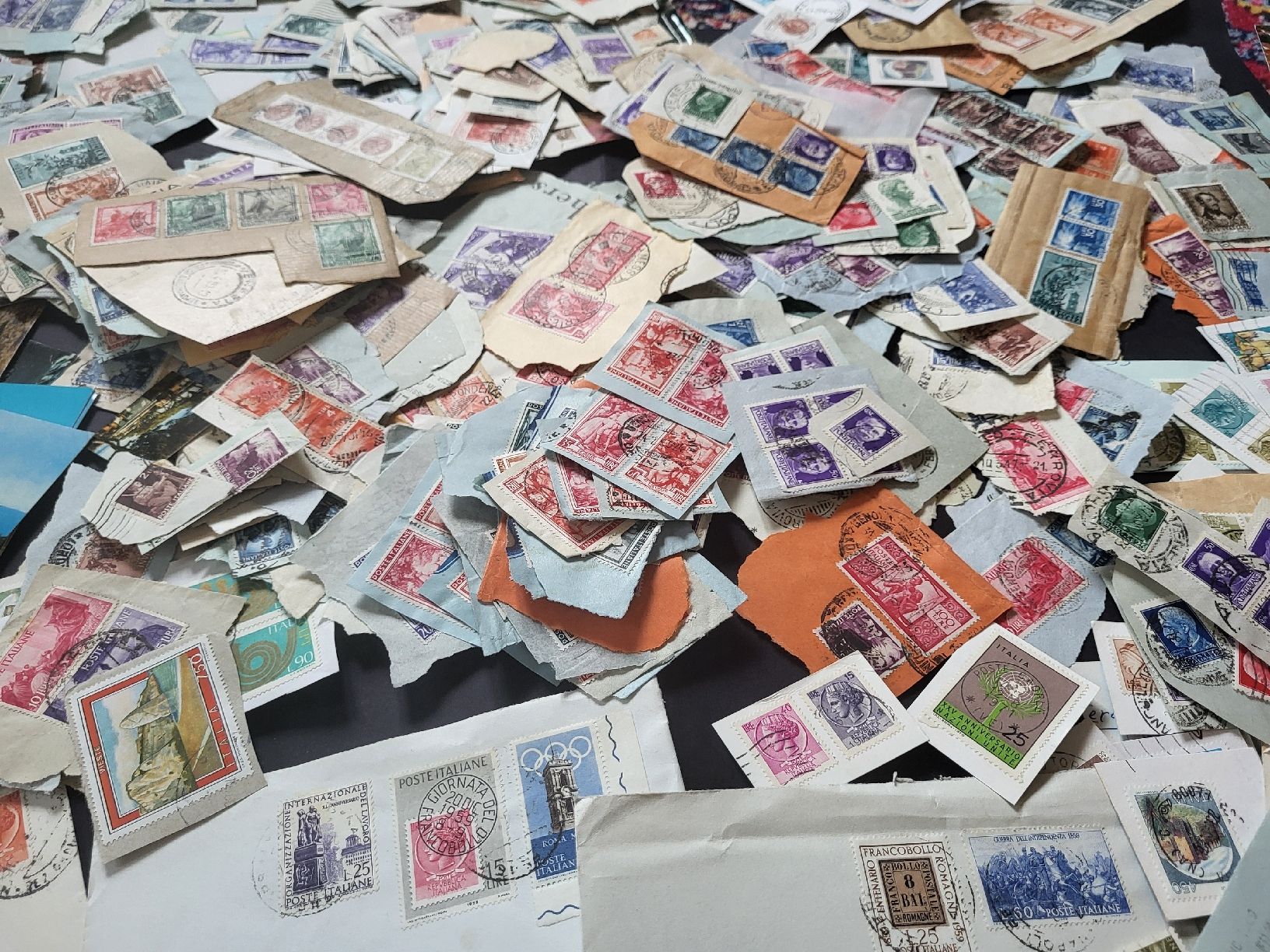 Alle Briefmarken: Italienisches Briefmarken Lot – Gebraucht aus stäfa von brandy66 5