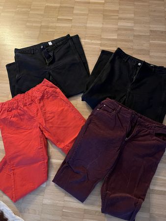 4 Paar Hosen XL für Frauen