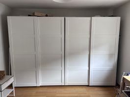 IKEA PAX Schrank 300×201 cm – BERGSBO Schiebetüren – NP CHF