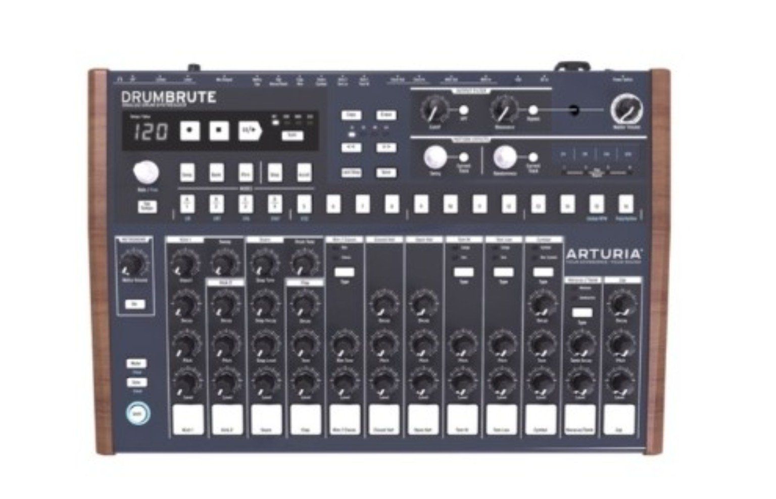 Musikinstrumente: Arturia DrumBrute originale analoge Drum Machine – Gebraucht aus Beringen von mat_cg9r