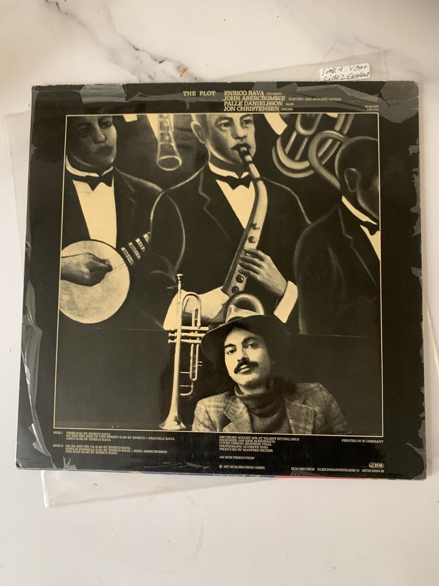 Dischi in vinile: Enrico Rava(John Abercrombie)/ Thé Plot – Usato da lausanne venduto da Ccheche 3