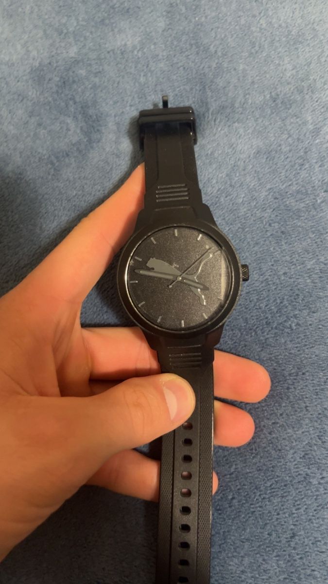 Puma Uhren: Puma Watch Black Silicone Used – Gebraucht aus Grosshöchstetten von mak_c97m