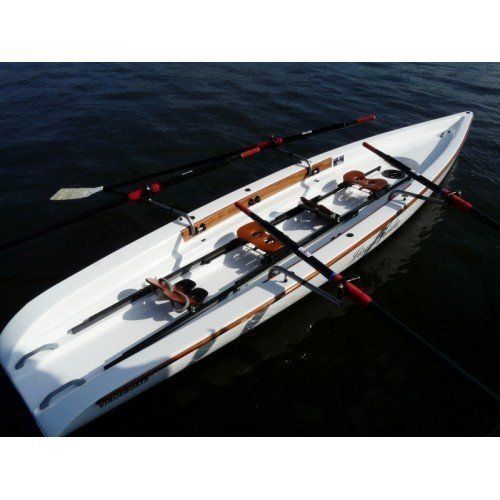 Sport Ruder Boot Skiff mit 2 Rollsitzen für 2 Ruderer (Gebraucht) in ...