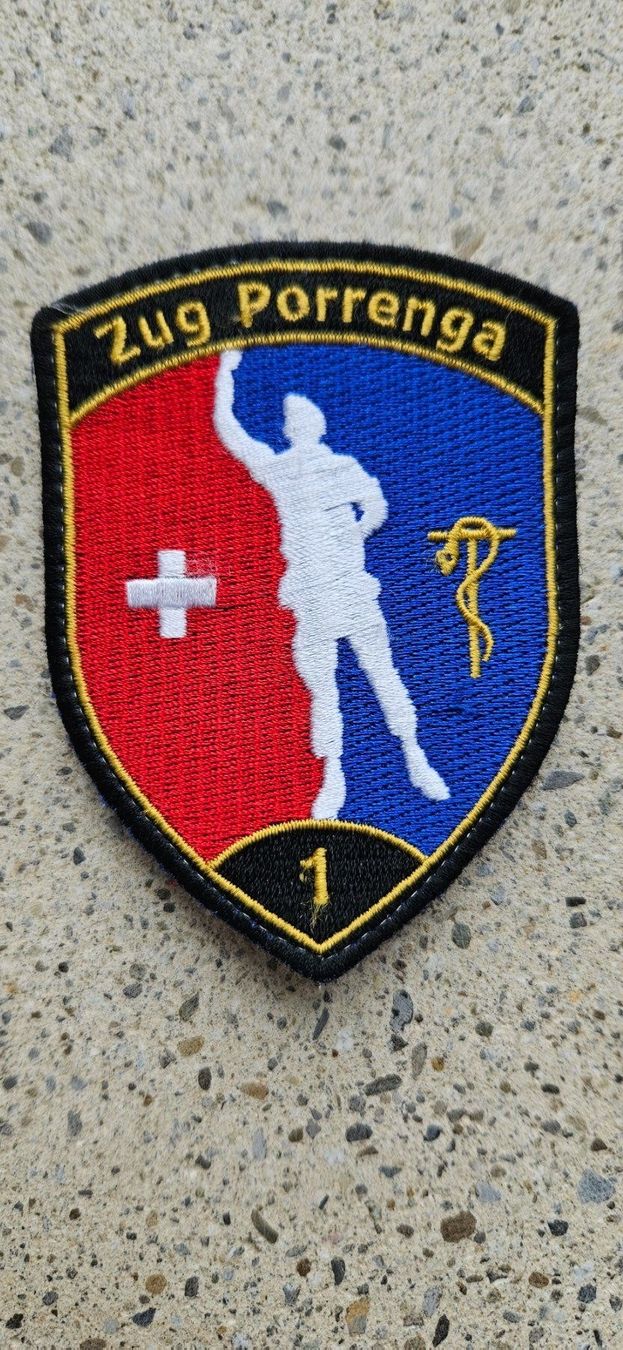 Schweizer Armee Placchette & Badge: *** Zug,s Badge mit klett *** – Nuovo e nell'imballaggio originale da Riedholz venduto da fr_sIruP