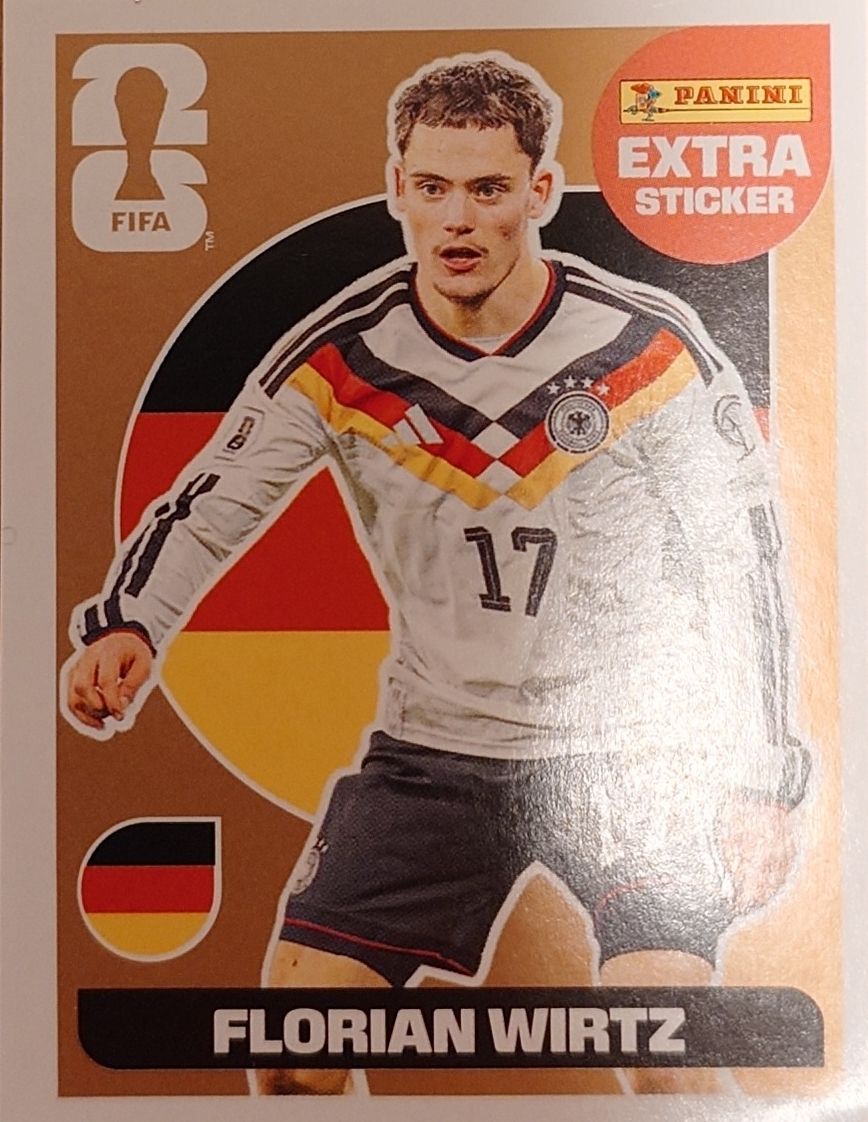 Panini Sammelbilder & Trading cards: Panini Extra Sticker Florian Wirtz – Neu (gemäss Beschreibung) aus Wil SG von portu1 1