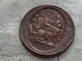 France : médaille de confiance de cinq sols 1792 (RARE)