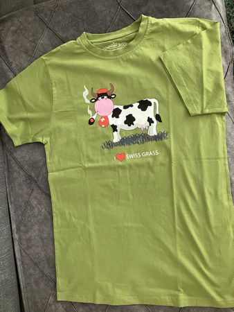 Splash Arts   I ❤️ SWISS GRASS  Shirt Gr.M & Neu