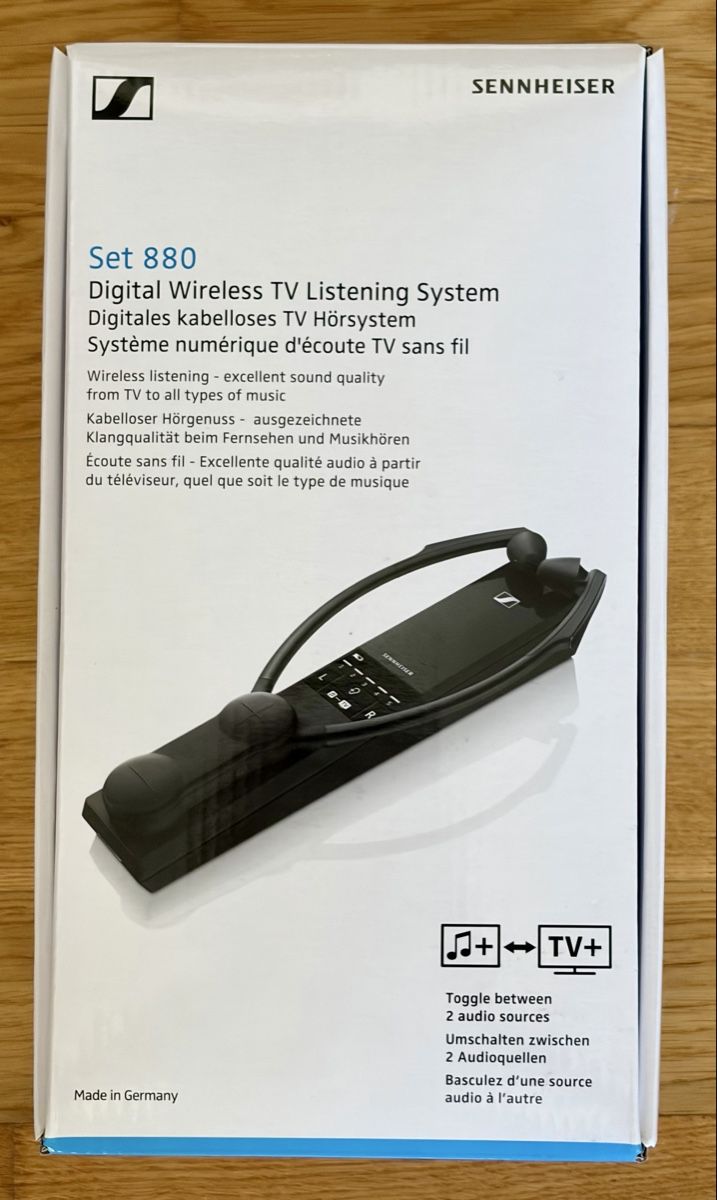 Sennheiser Kopfhörer: Sennheiser Set 880 Digital TV Listening System – Gebraucht aus Gränichen von RetoLexi
