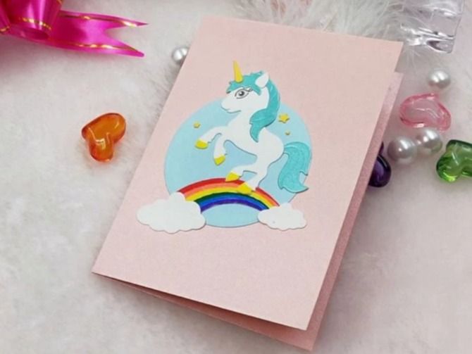 Sciablone: Stanzschablone Nr.141, Einhorn (Sizzix geeignet) – Nuovo e nell'imballaggio originale da Gretzenbach venduto da Fliegepilz56