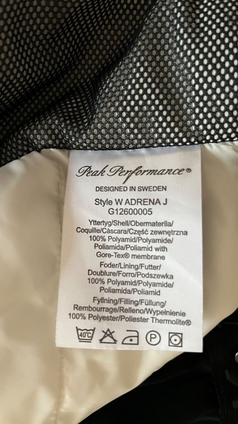 Peak Performance Giacche: PEAK PERFORMANCE Ski Jacke, Dunkelgrün/Weiss – Usato da Zürich venduto da ann_ngp7 2
