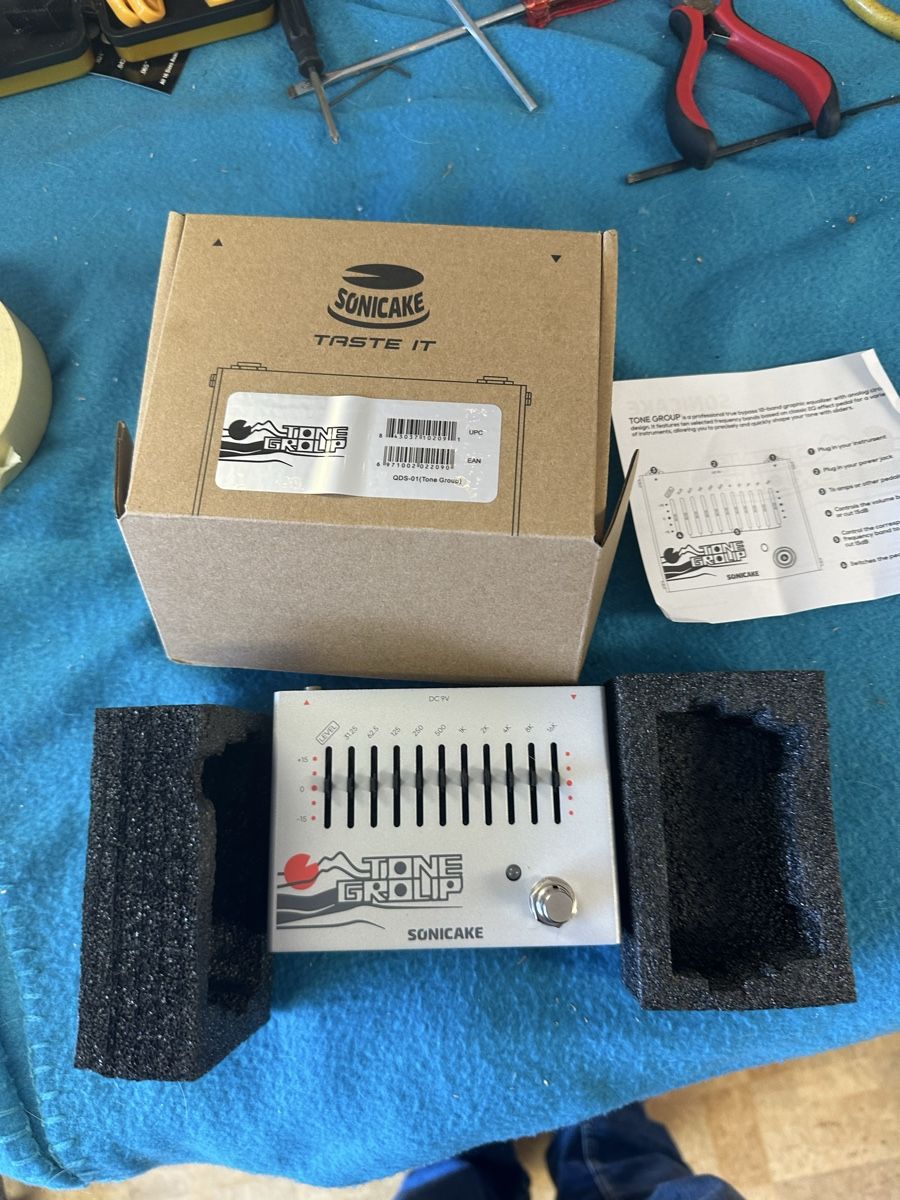 Equalizzatori: Sonicake Tone Group EQ Equalizer - Top Zustand! – Usato da Tschierv venduto da Screamingwolfguitars 1