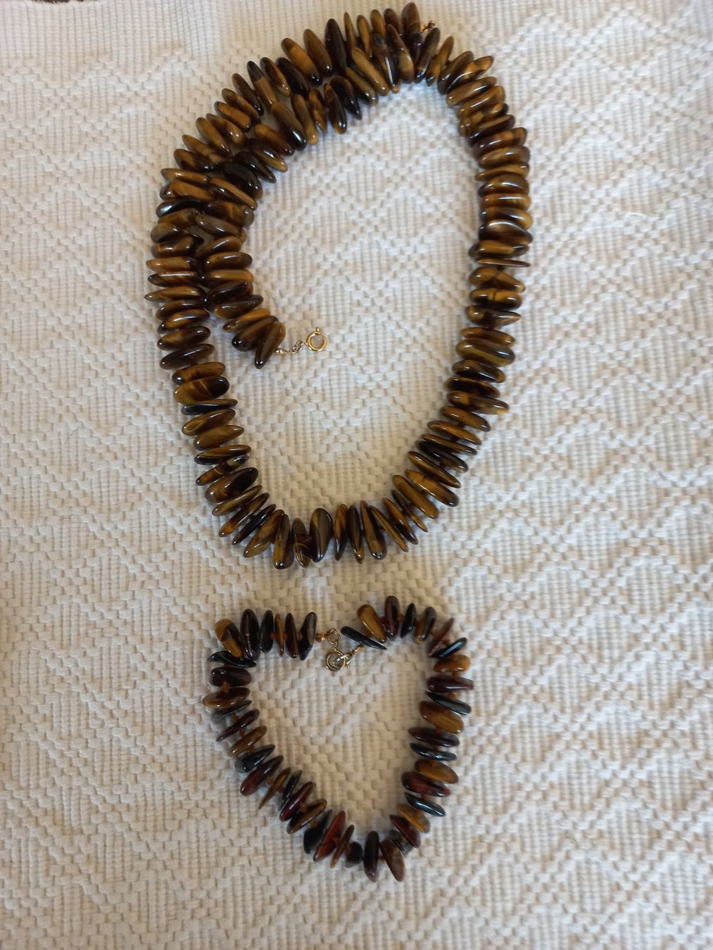 Minerali & Pietre curative: Bernstein - Tigeraugen Sammlung, 1 Stück möglich – Usato da Kaufdorf venduto da EdelmannPaPrintGmbH 2