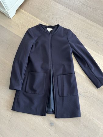 Mantel Blazer Jacke H&M Gr. 38 blau