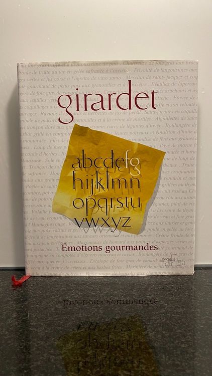 洋書 Emotions gourmandes by Girardet Emotions gourmandes by Girardet 洋書